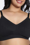 Zivame True Curv Beautilful Basics Double Layered Non Wired Full Coverage Super Support Bra - Tap Shoe — thumbnail 4